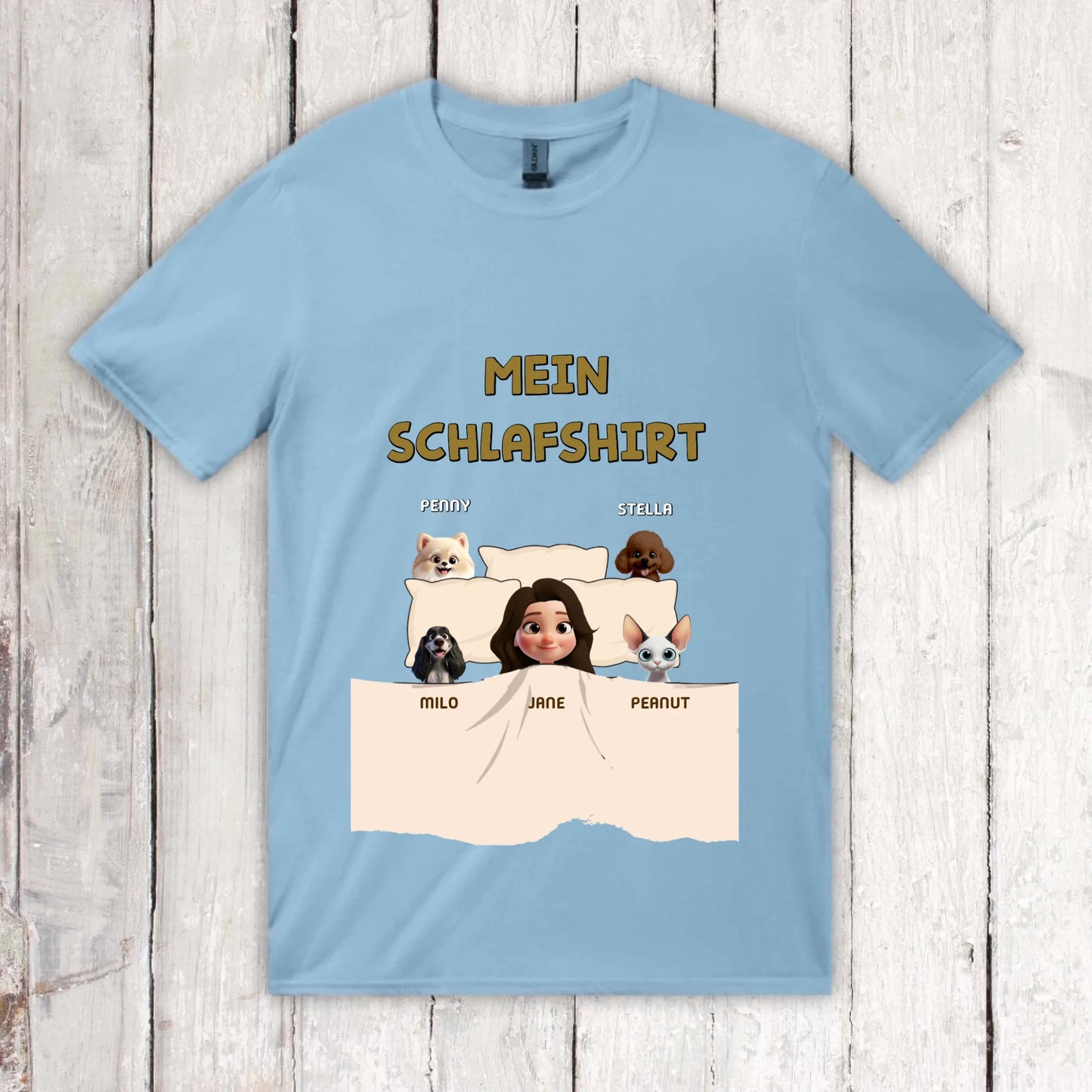 My official sleep shirt - personalized T-shirt