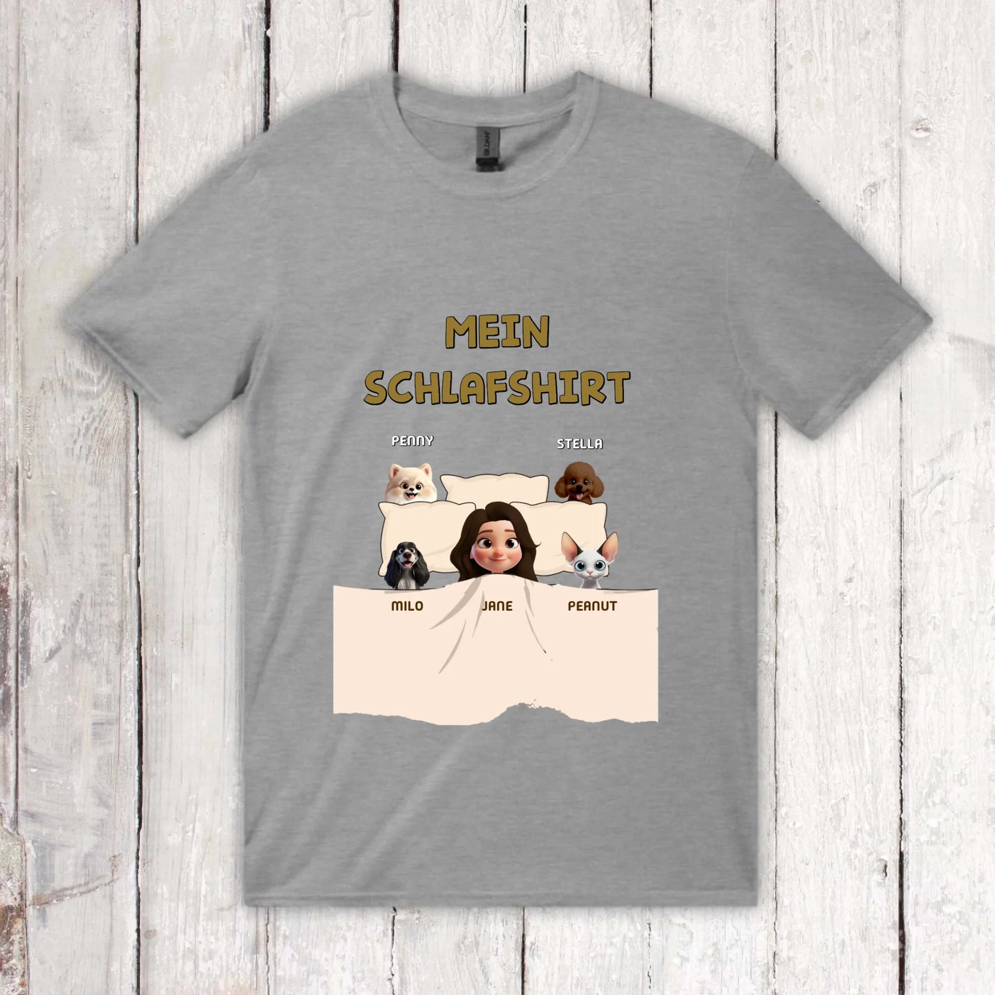 My official sleep shirt - personalized T-shirt