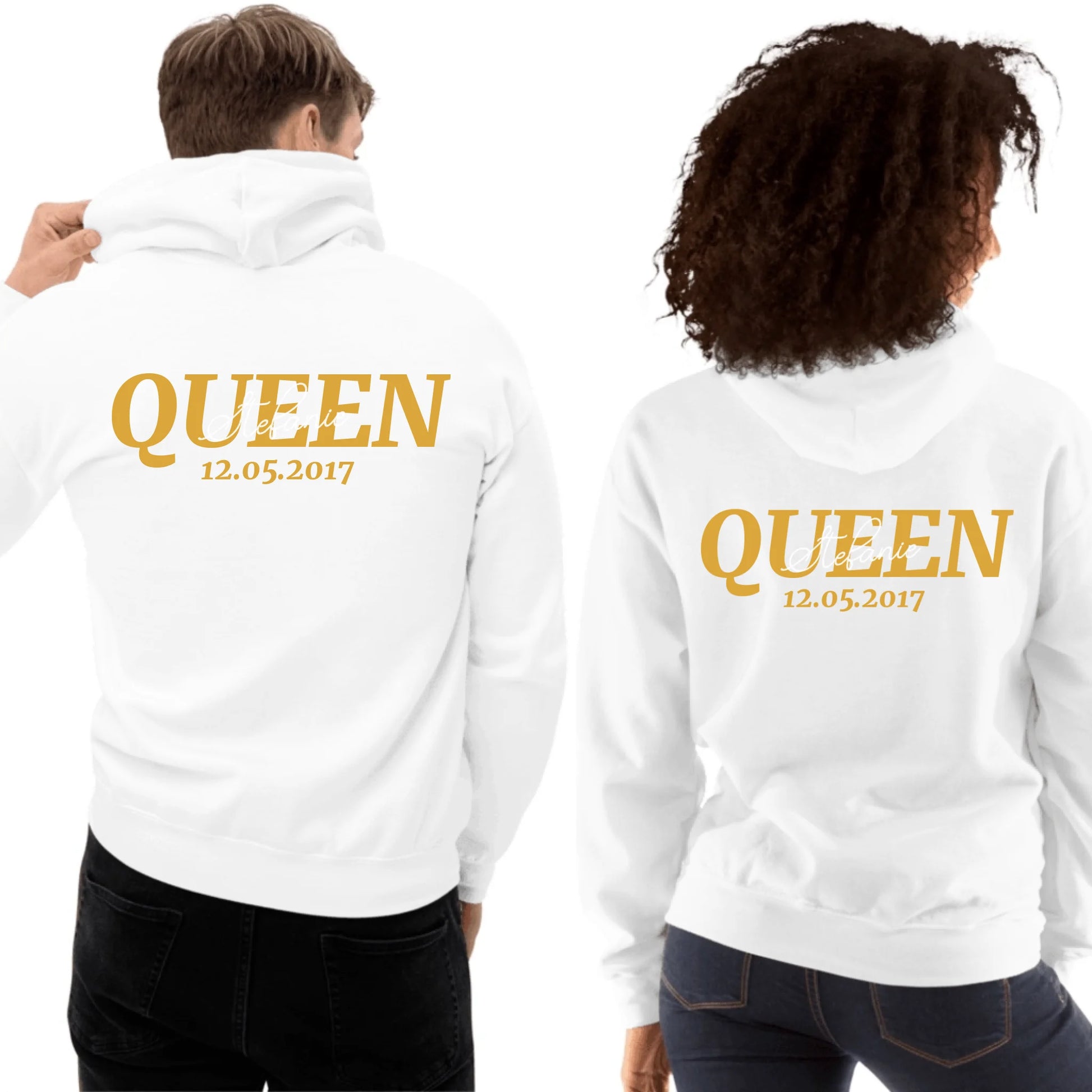 King, Queen, Prince, Princess - Individueller Hoodie | Personalize Palace