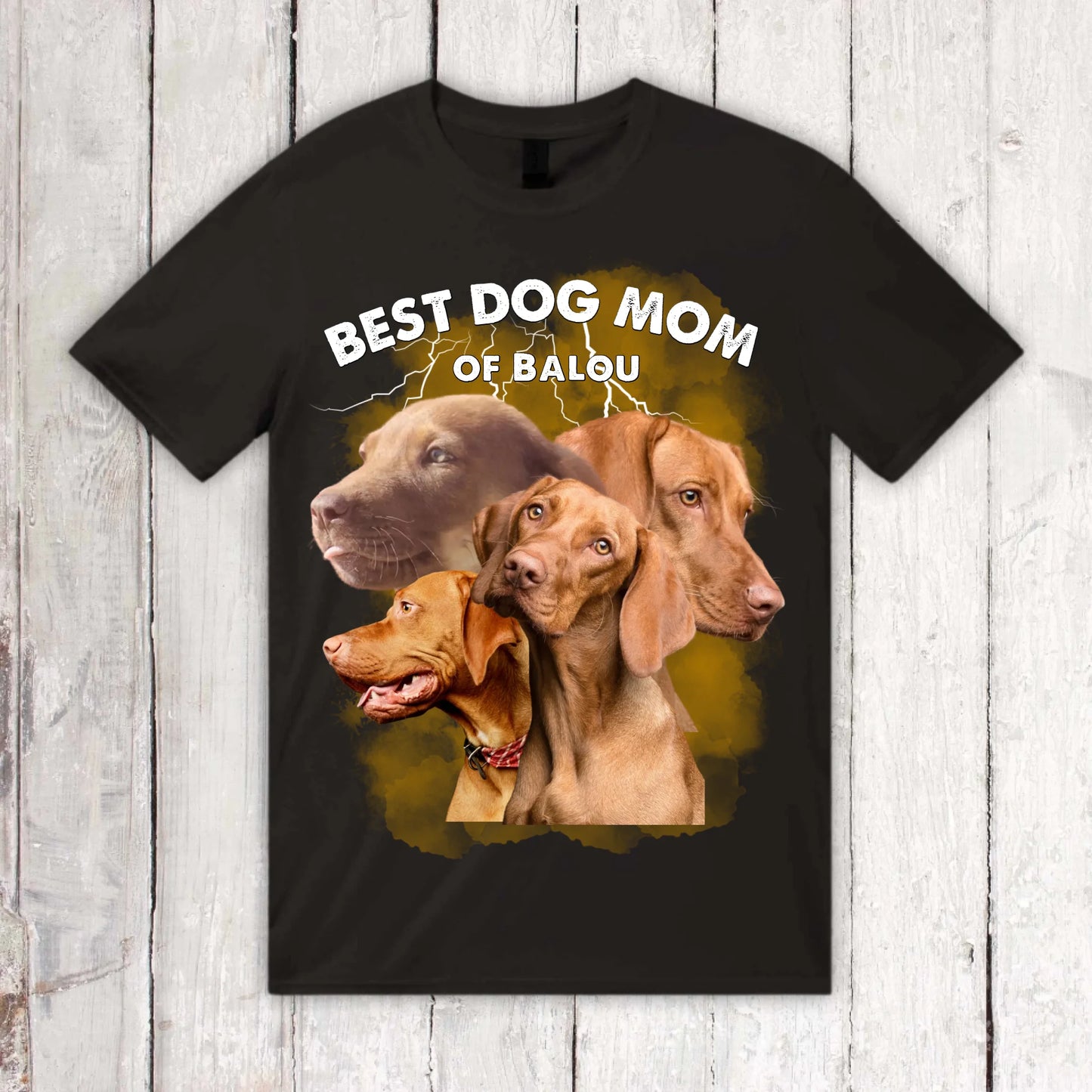 Your 90s photo hoodie with up to 4 photos - Personalized hoodie