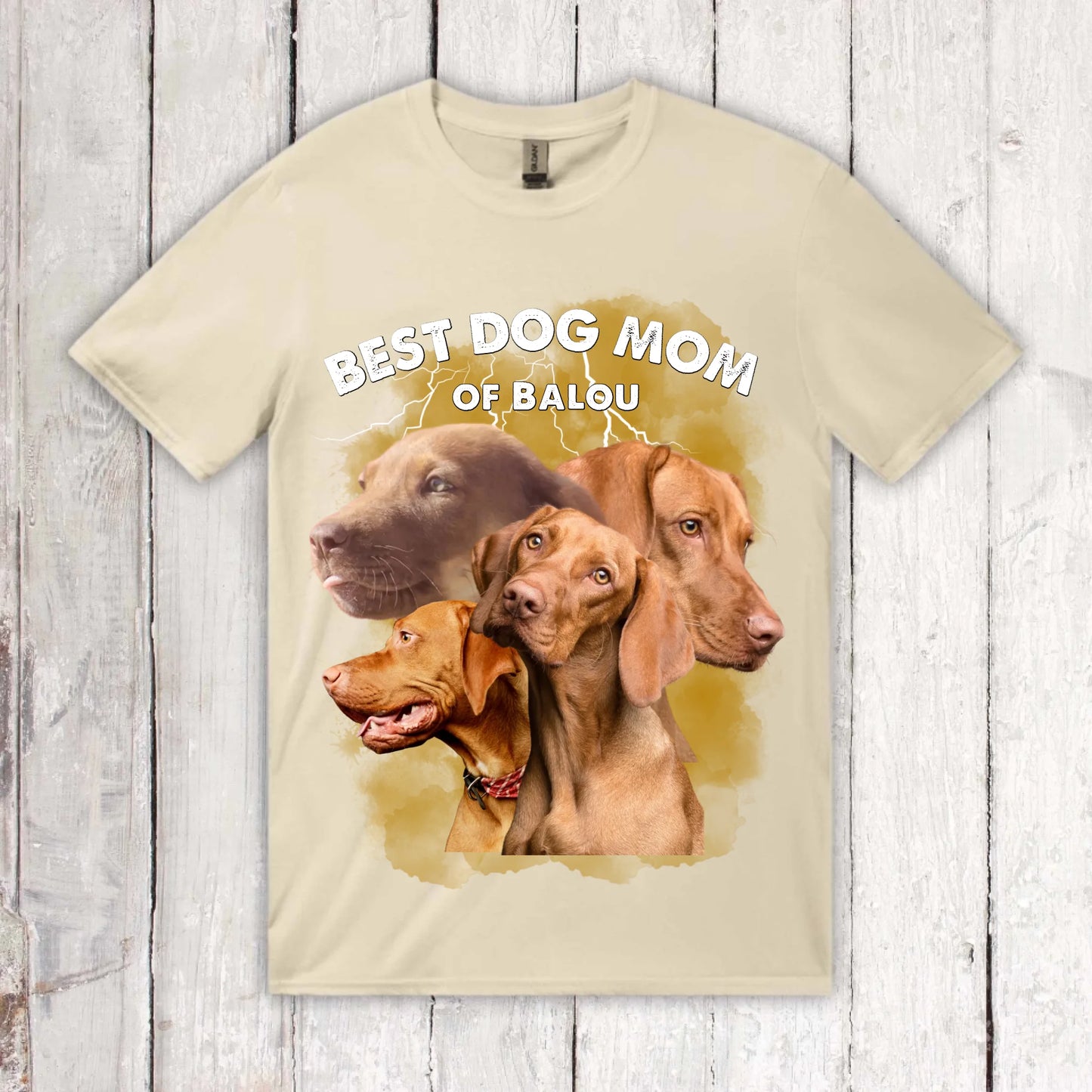 Your 90s photo hoodie with up to 4 photos - Personalized hoodie