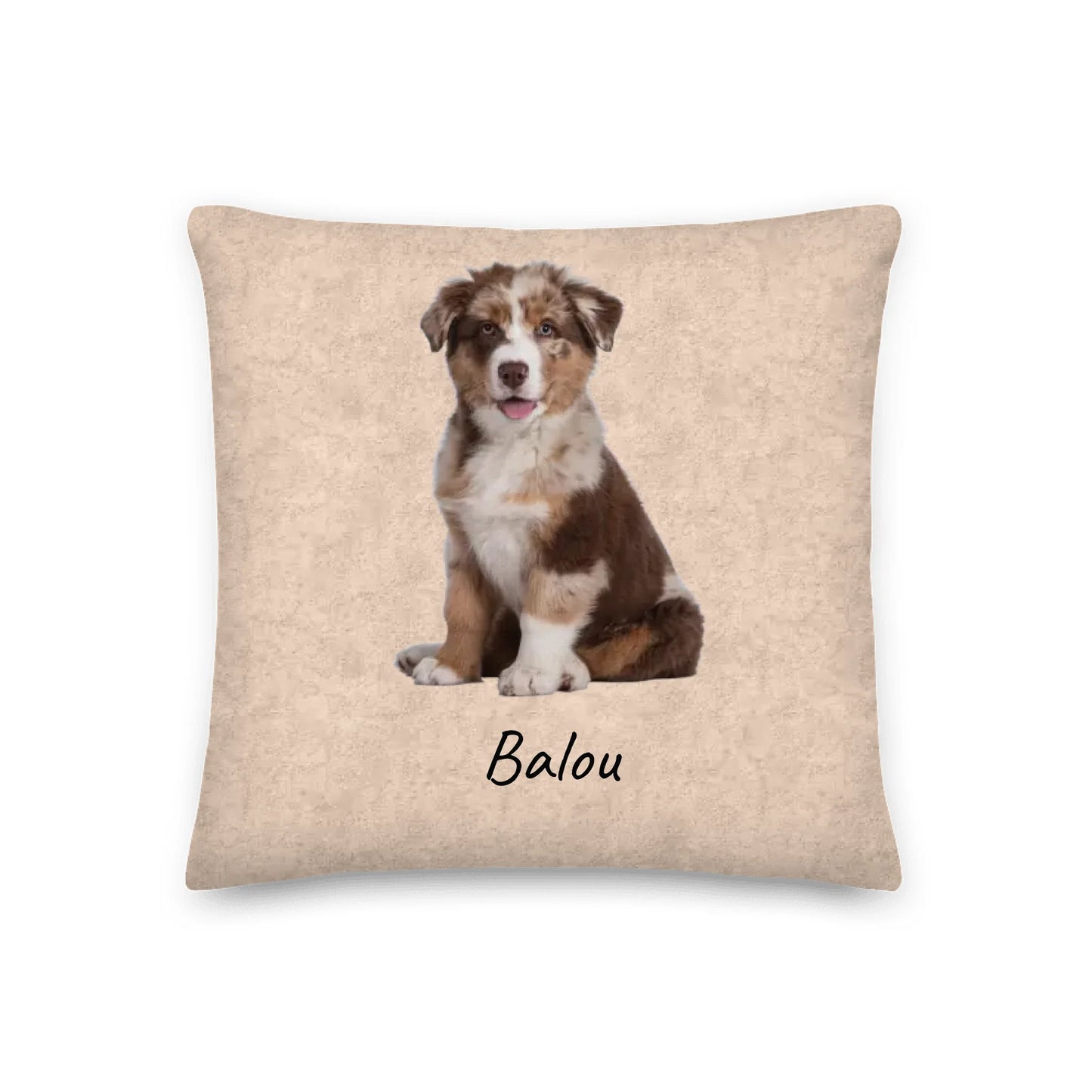 Personalisiertes Kissen: Hunde-Foto Kissen - individuelles Kissen | Personalize Palace
