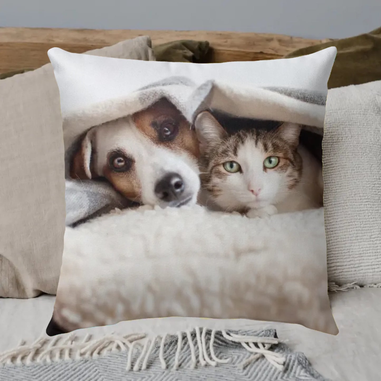 Personalisiertes Kissen: Hunde-Foto Kissen - individuelles Kissen | Personalize Palace