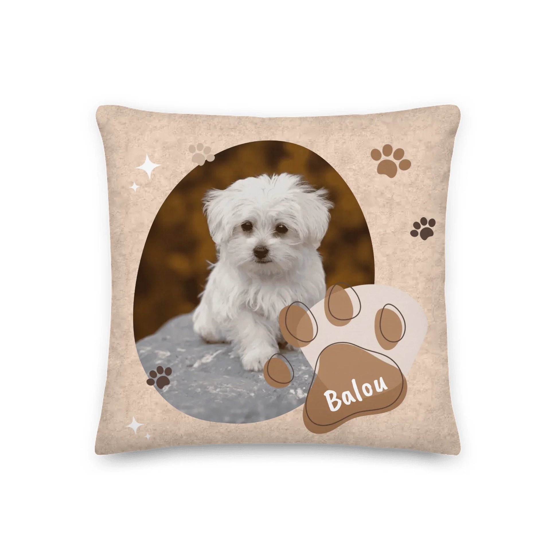 Personalisiertes Kissen: Hunde-Foto Kissen - individuelles Kissen | Personalize Palace