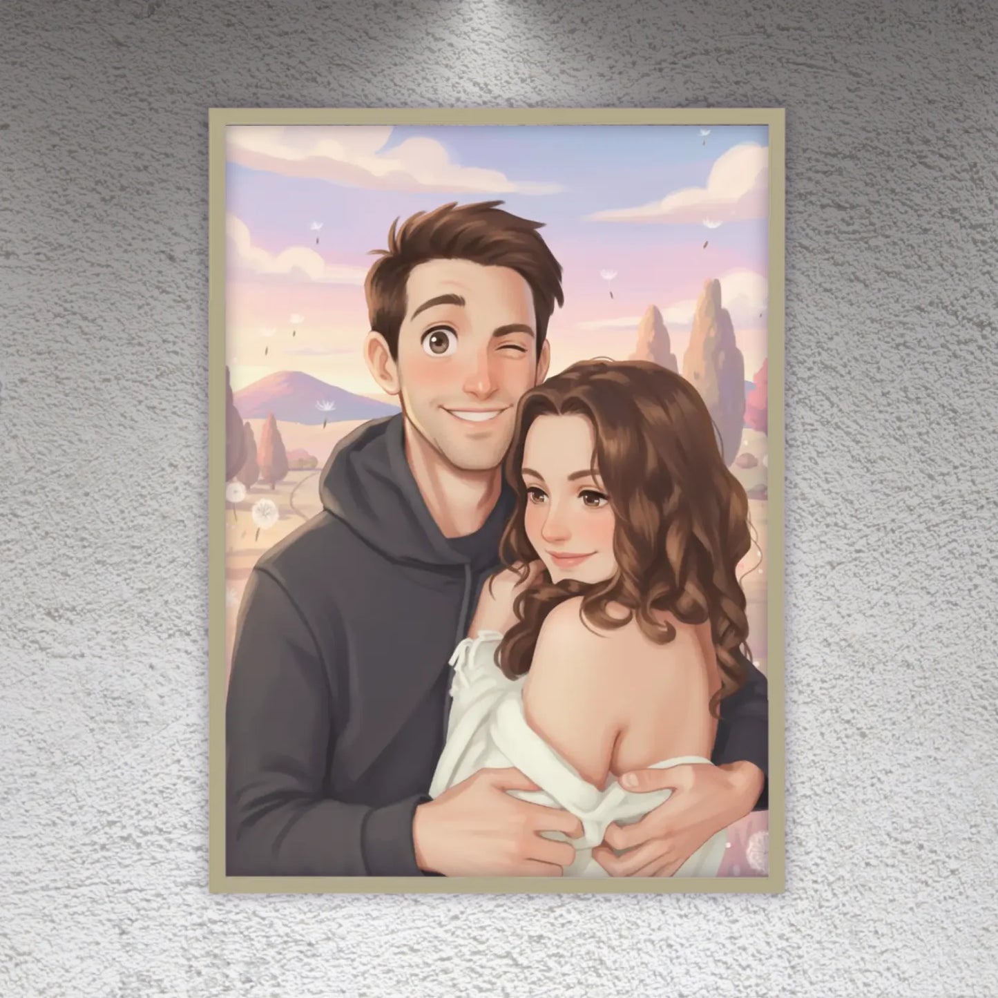 Anime Portrait Poster – Your picture in Ghibli style - custom canvas