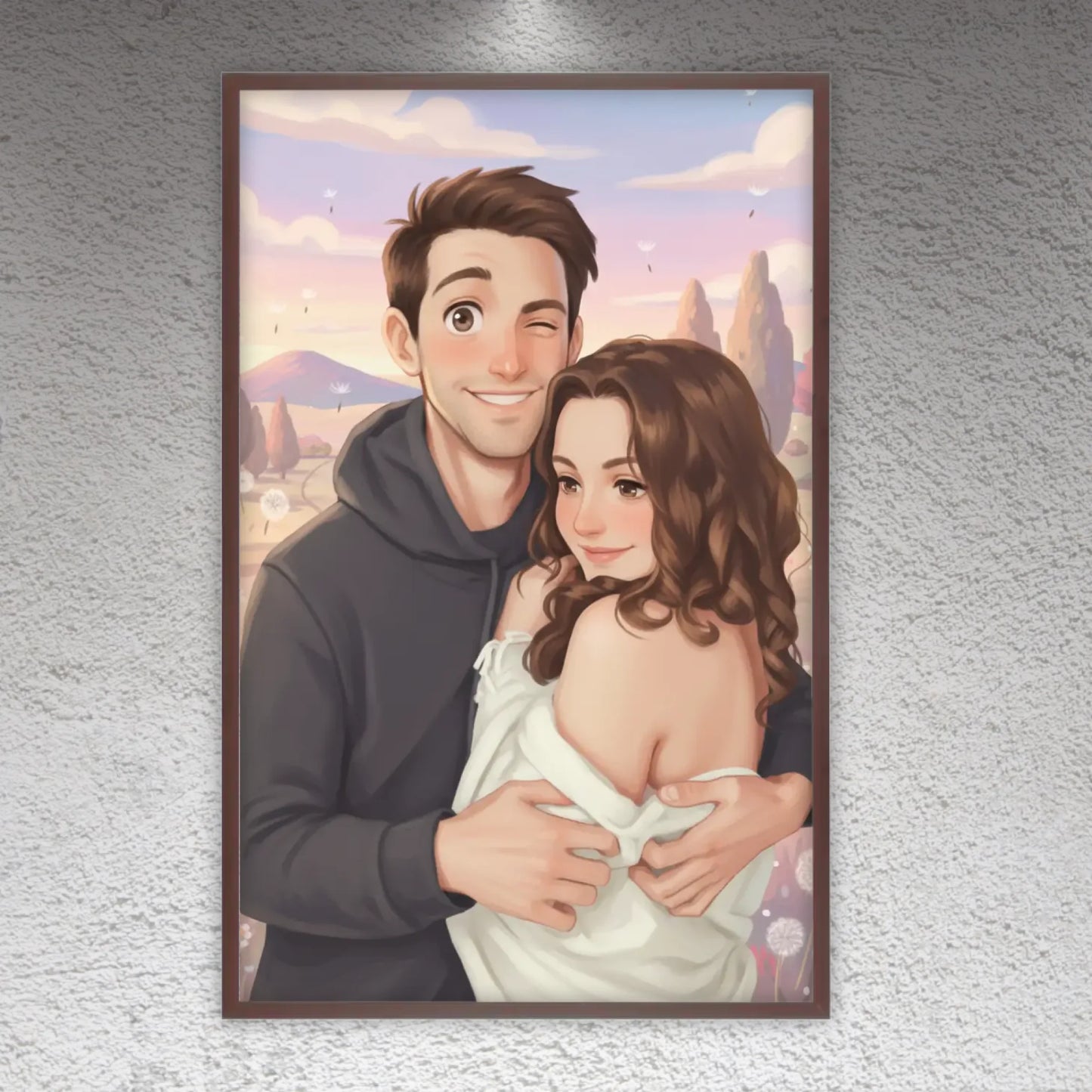 Anime Portrait Poster – Your picture in Ghibli style - custom canvas