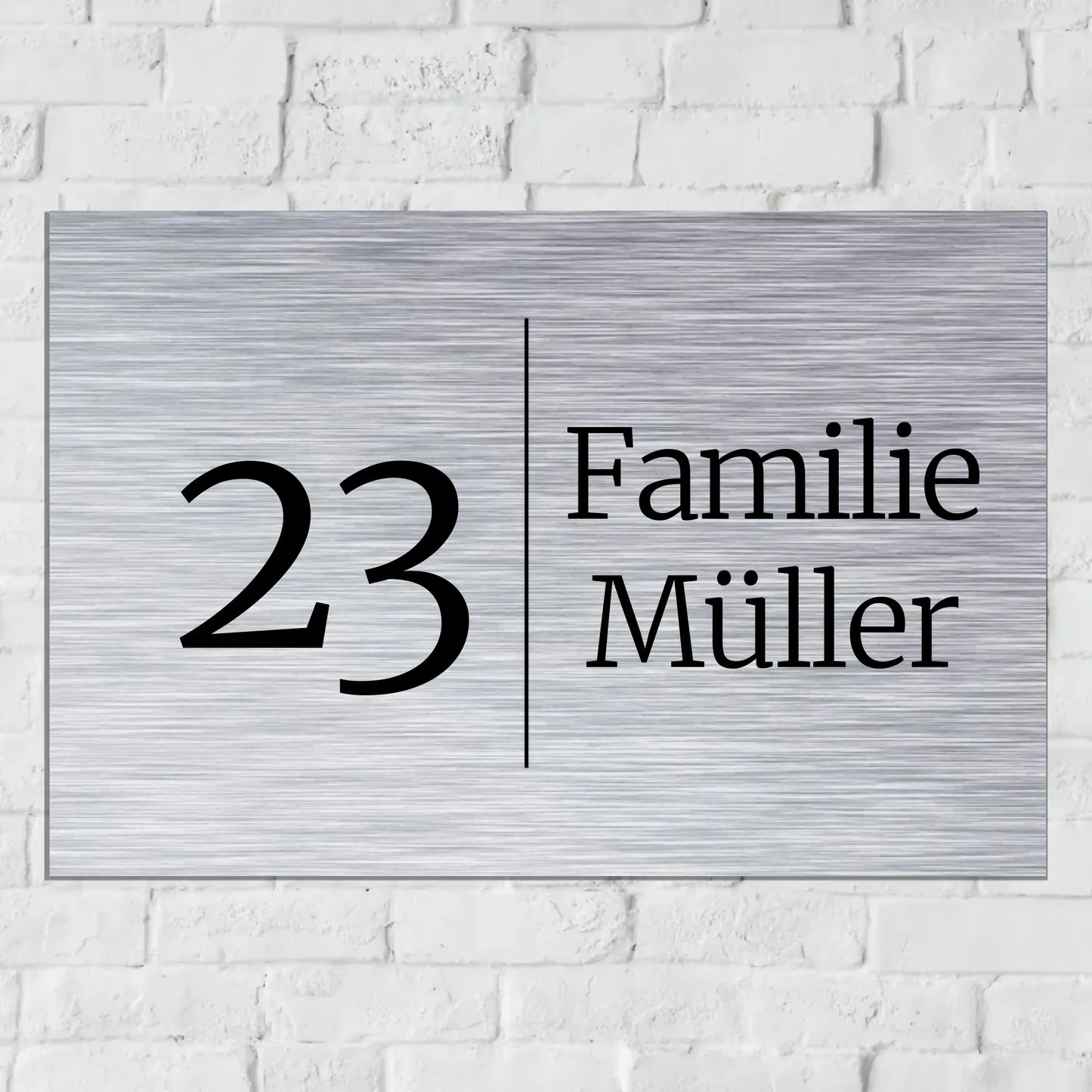 Personalisiertes Schild: Herzfoto von Paar, Familie, Freund - Individuelles Türschild für Heim & Garten | Personalize Palace