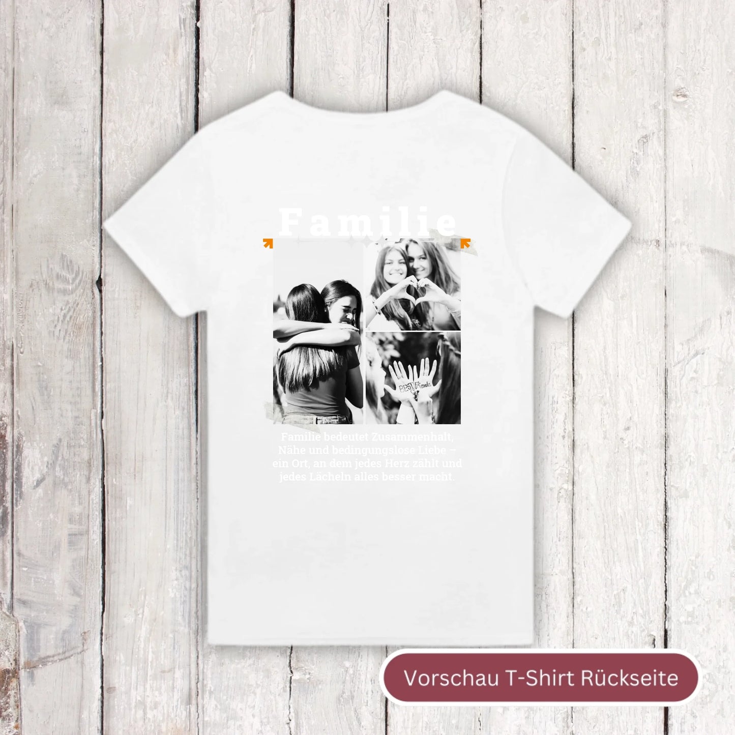 Dog Dad with up to 3 photos - personalized hoodie