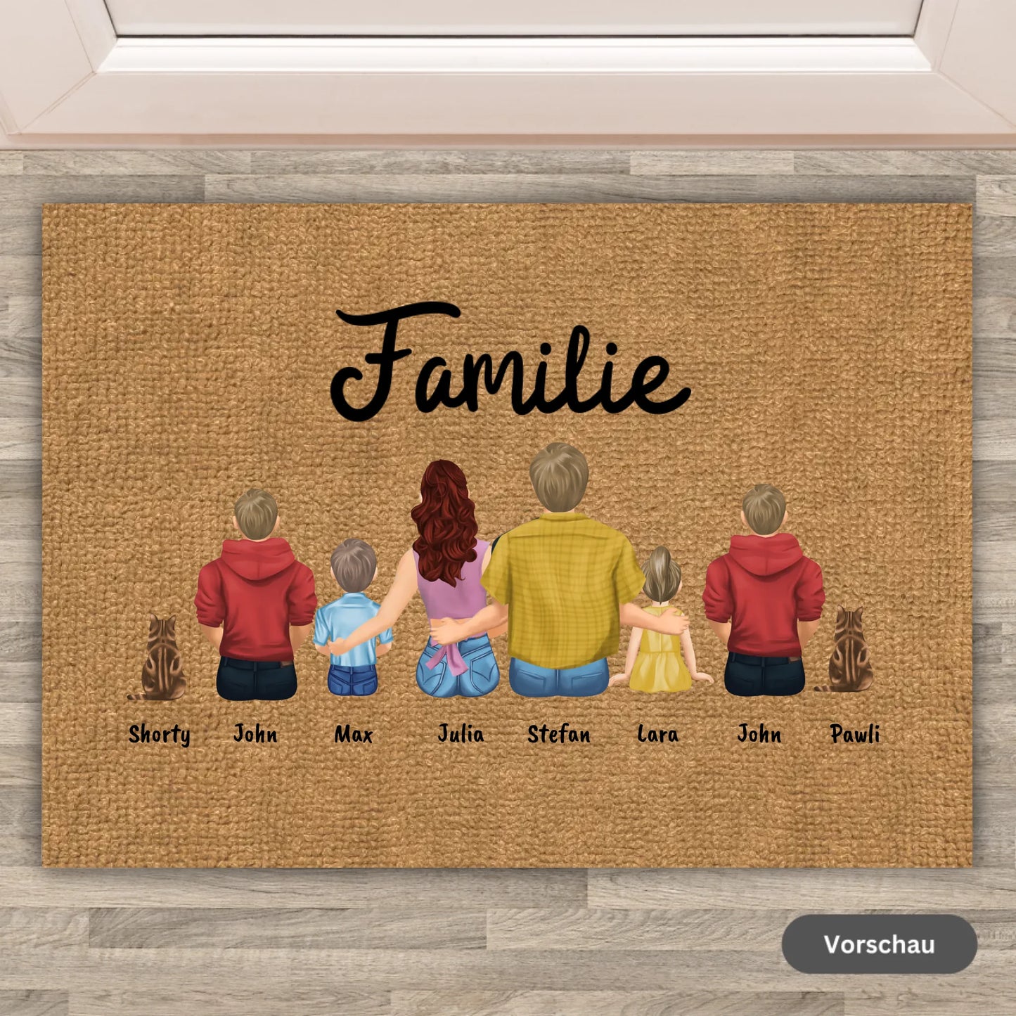 Family - Personalized Doormat