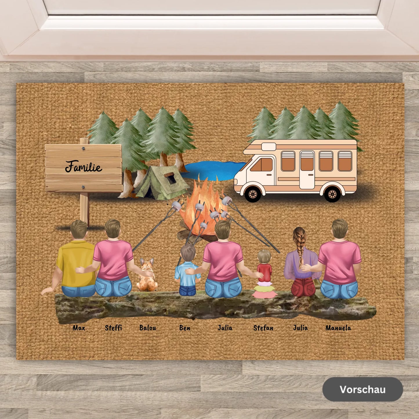 Family - Personalized Doormat