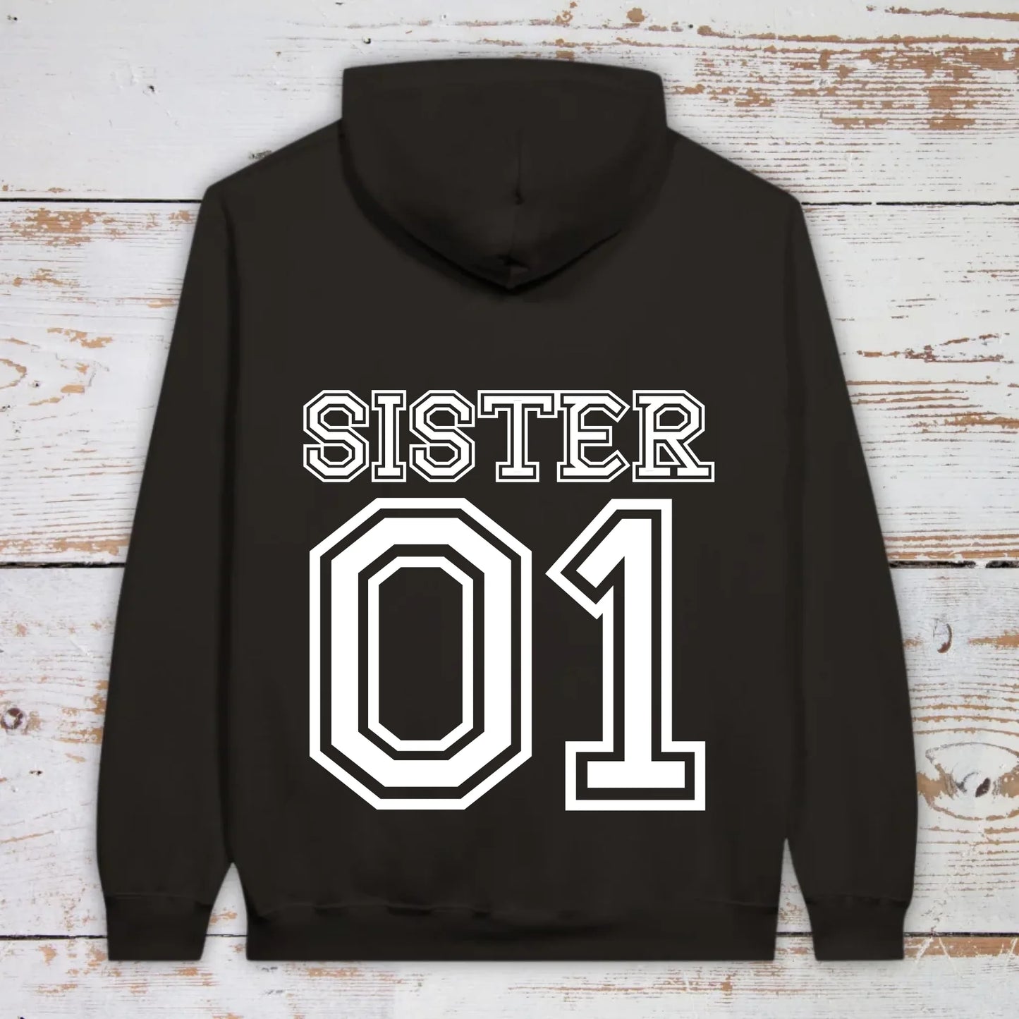 Team Sister mit Nummer - individuelle T-Shirt | Personalize Palace