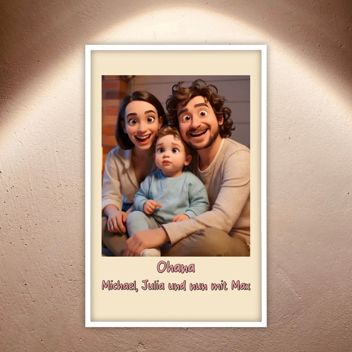 Pixar Familien Porträt mit Live Vorschau