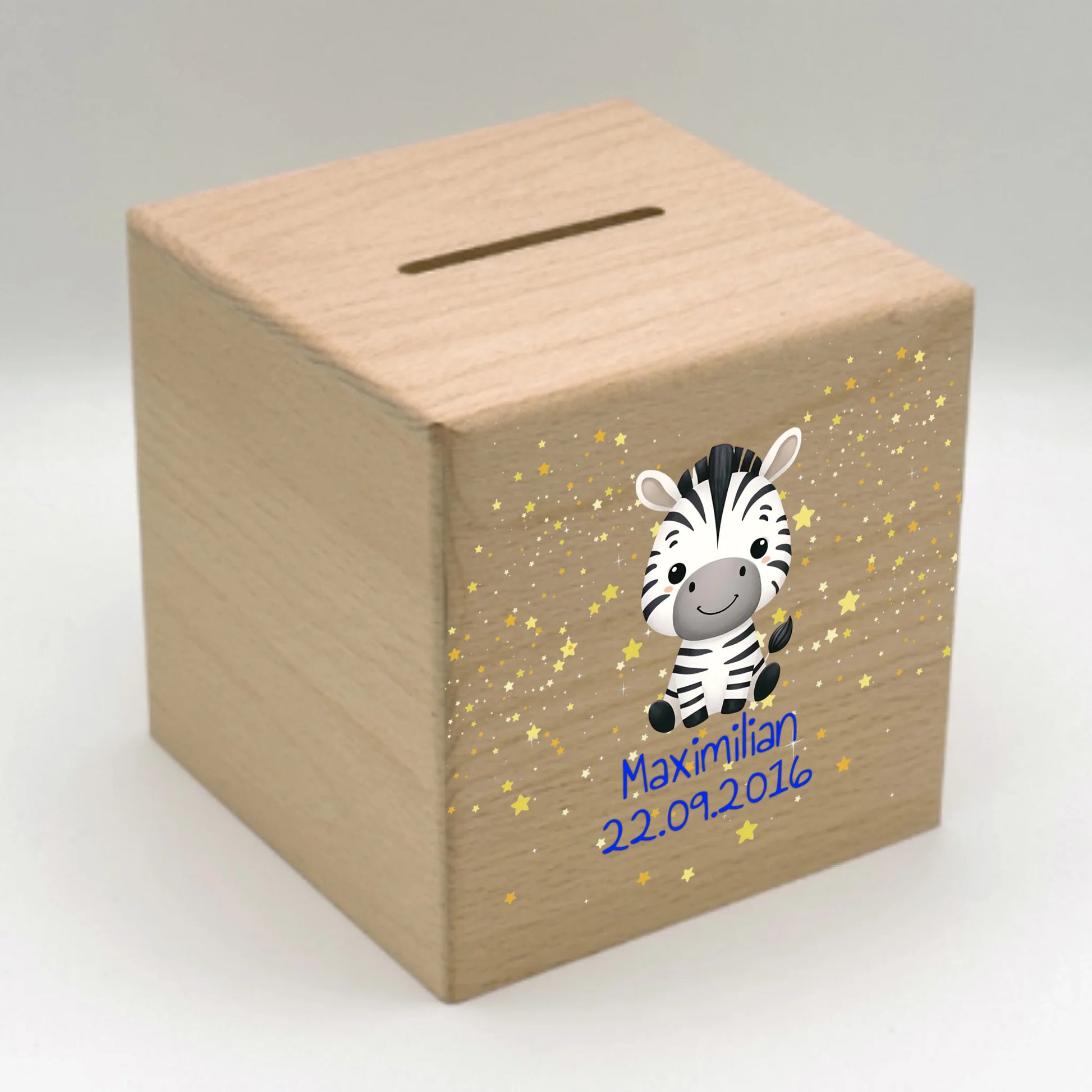 Personalisierte Spardose: Feuerwehr Bild mit Namen - individuelle Spardose für Kinder | Personalize Palace