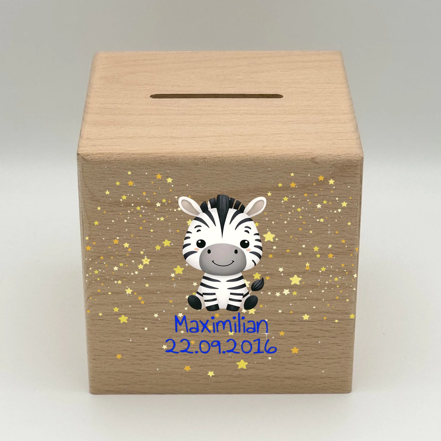 Personalisierte Spardose: Feuerwehr Bild mit Namen - individuelle Spardose für Kinder | Personalize Palace