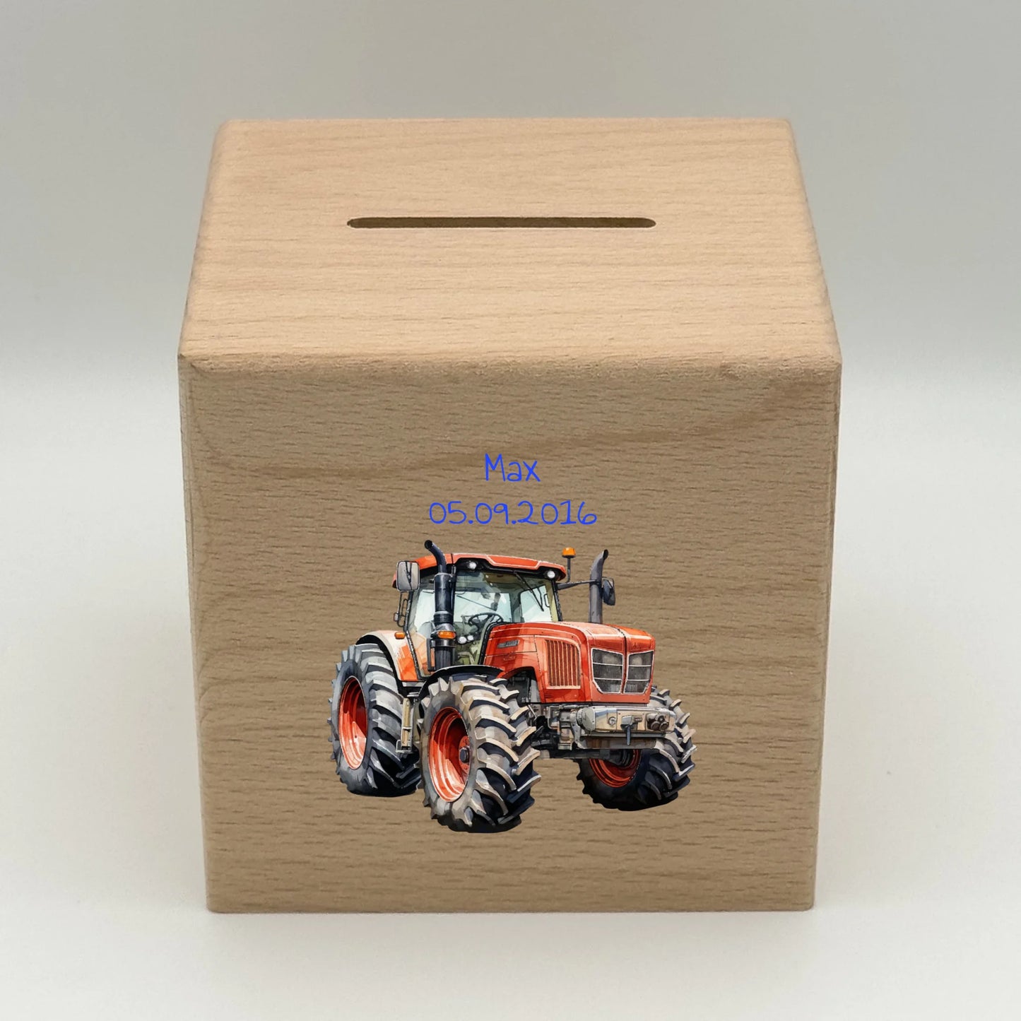 Personalisierte Spardose: Safari Tiere mit Namen - individuelle Spardose für Kinder | Personalize Palace