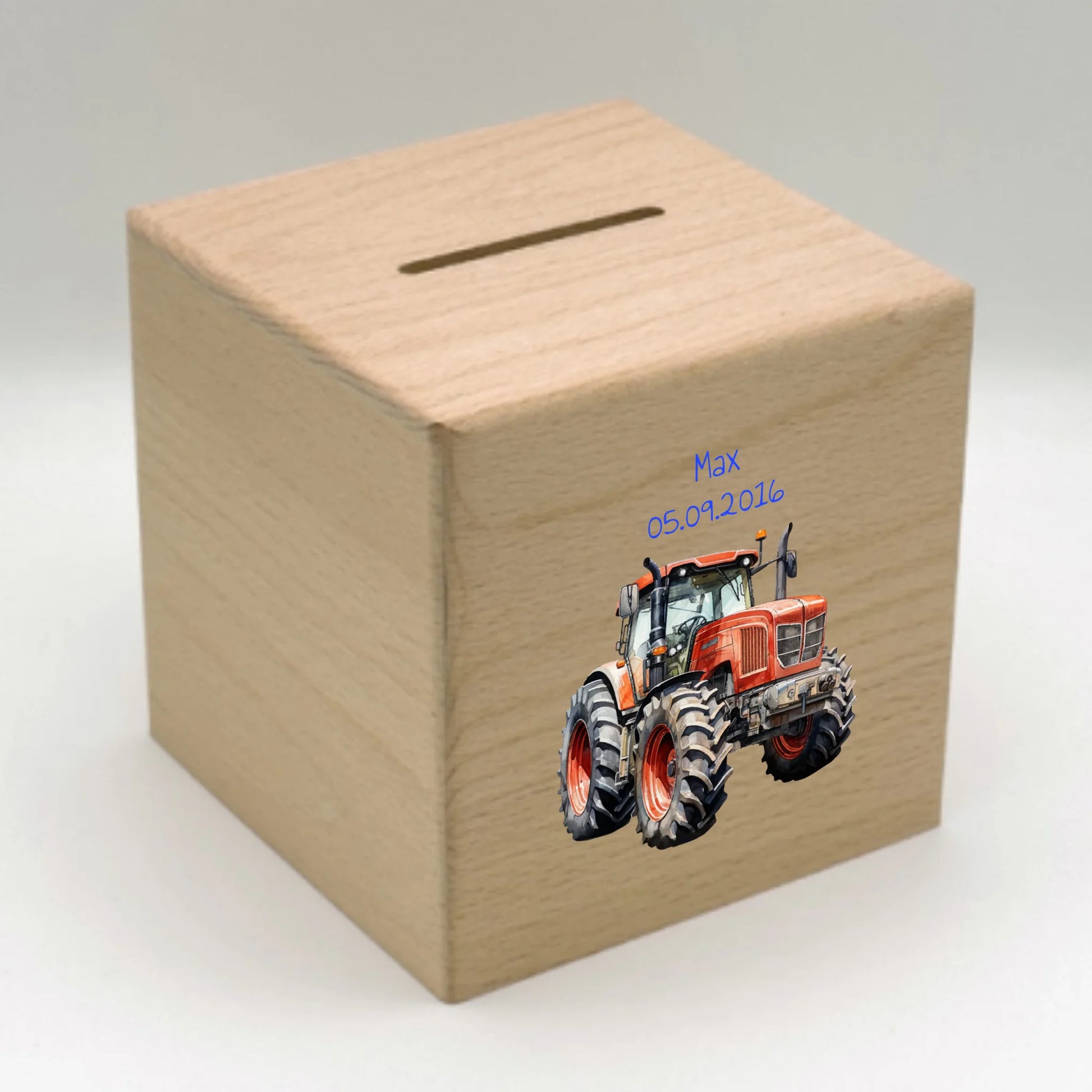 Personalisierte Spardose: Einhorn Initial mit Namen - individuelle Spardose für Kinder | Personalize Palace