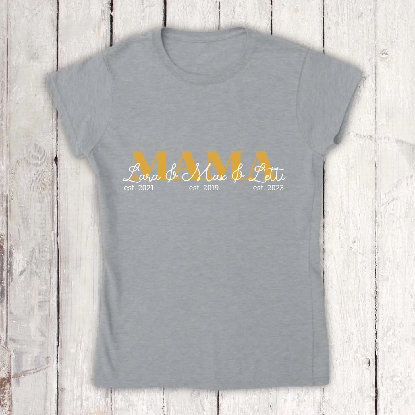 PAPA/MAMA - Individual T-Shirt