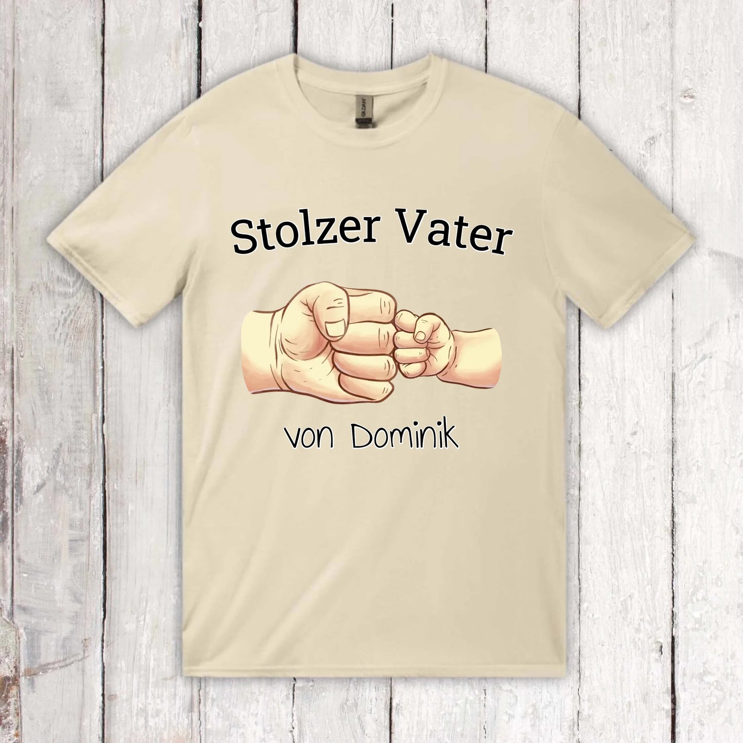 Stolzer Vater - Individuelles T-Shirt | Personalize Palace