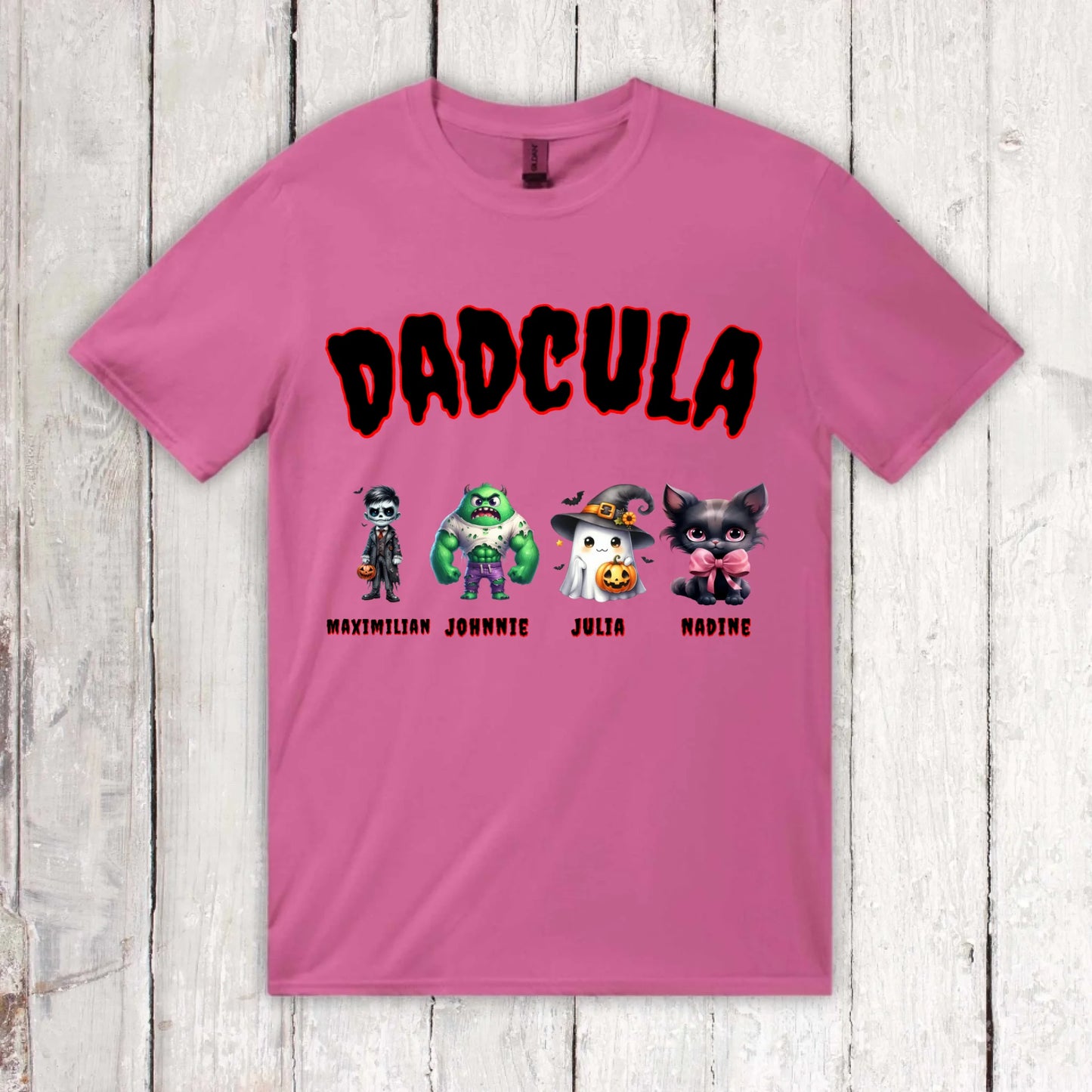 Dadcula, like Dad, only Cula - Custom Halloween Hoodie Design