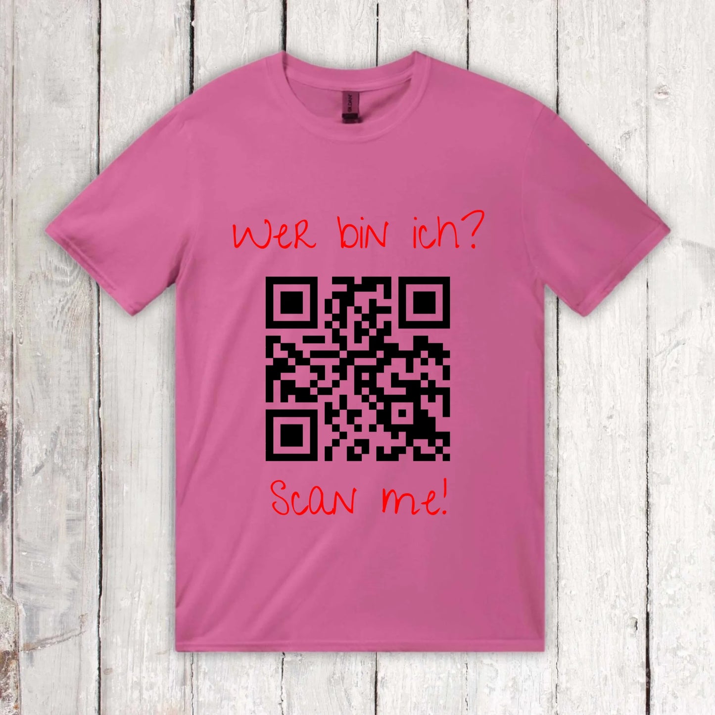 Your QR code | Barcode with text - Individual code hoodie