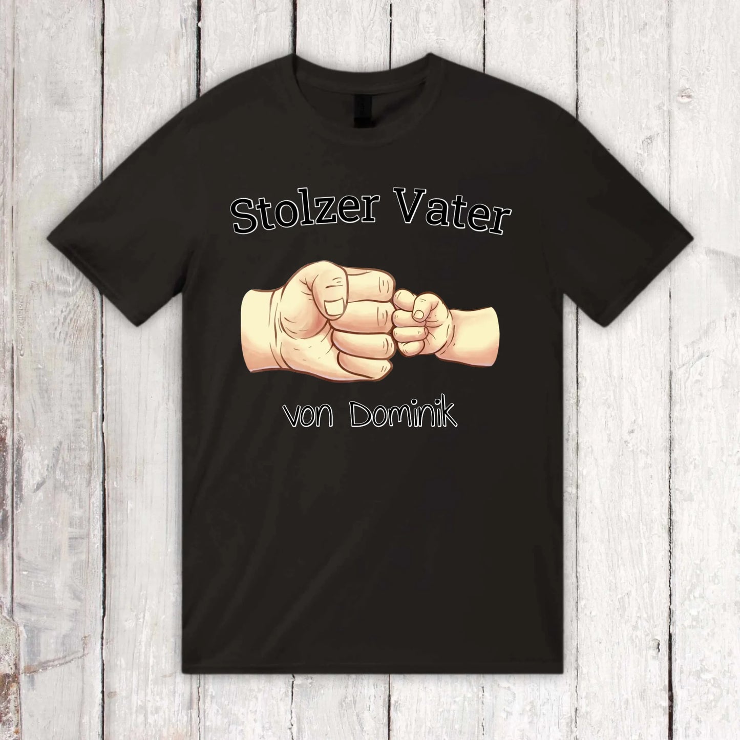 Stolzer Vater - Individuelles Papa Shirt | Personalize Palace