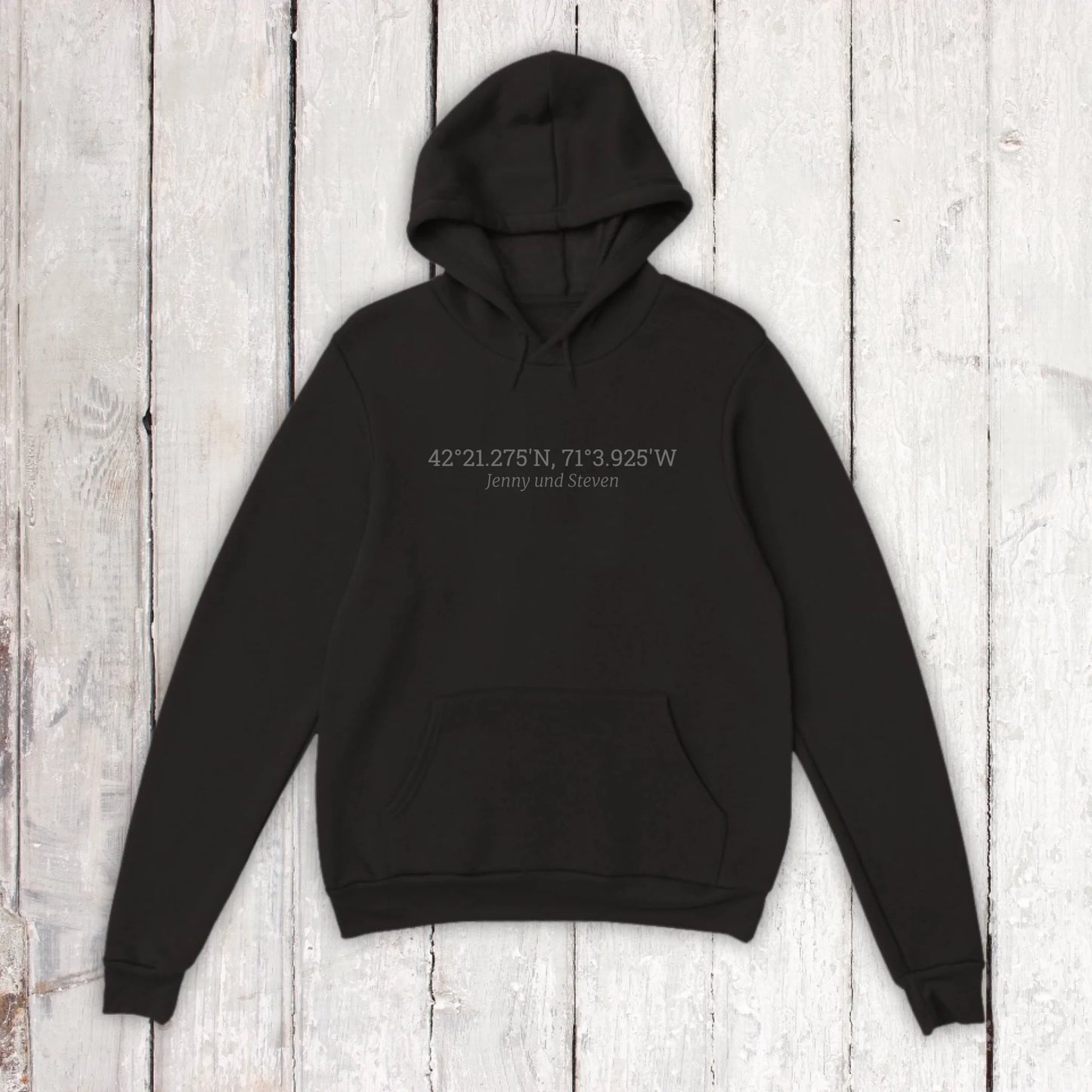 eure gemeinsamen Koordinaten - individuelles T-Shirt | Personalize Palace