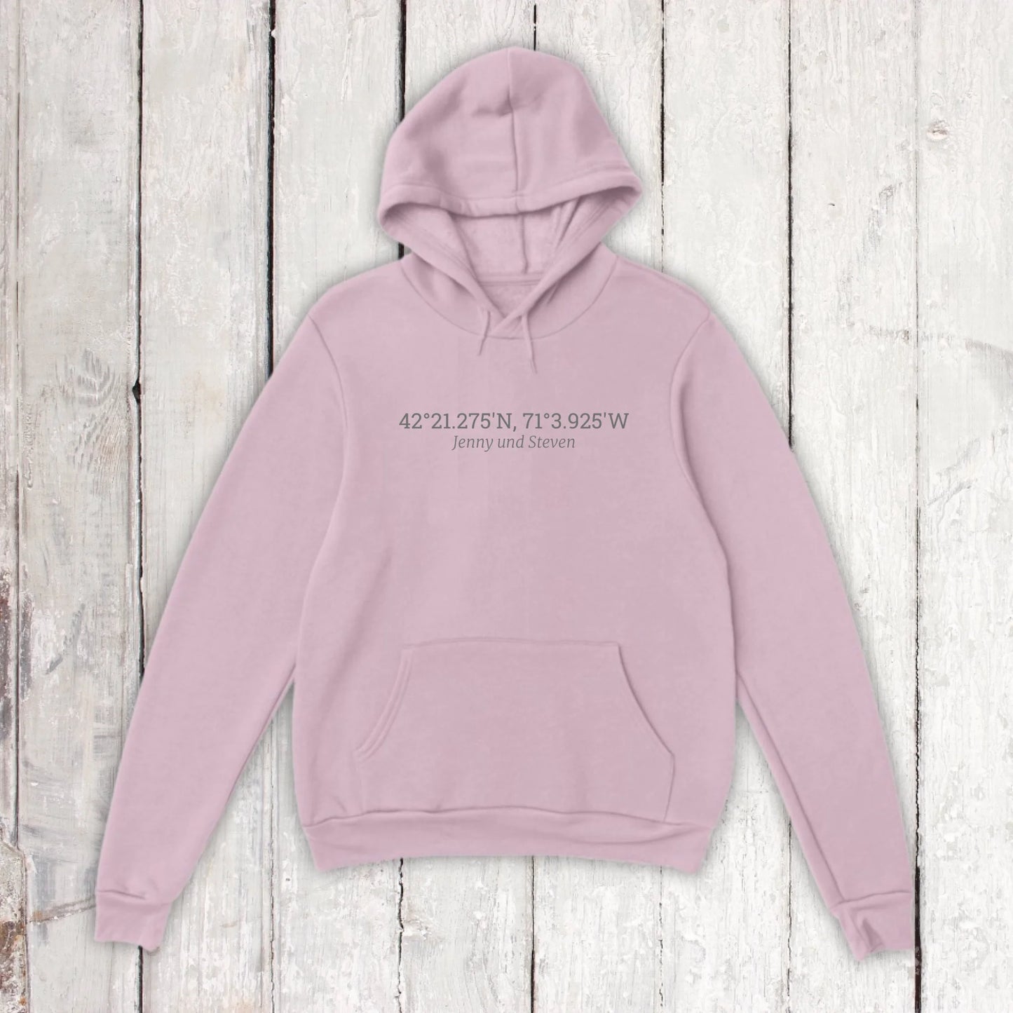 Your shared coordinates - personalized T-shirt
