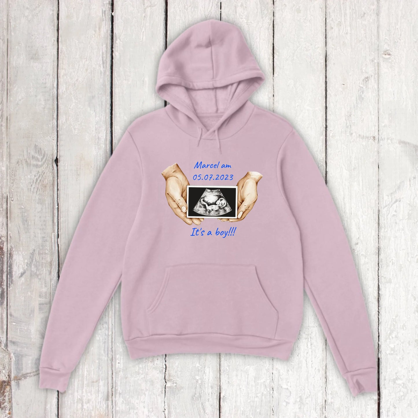 It's a boy or It's a girl - Individueller Hoodie | Personalize Palace