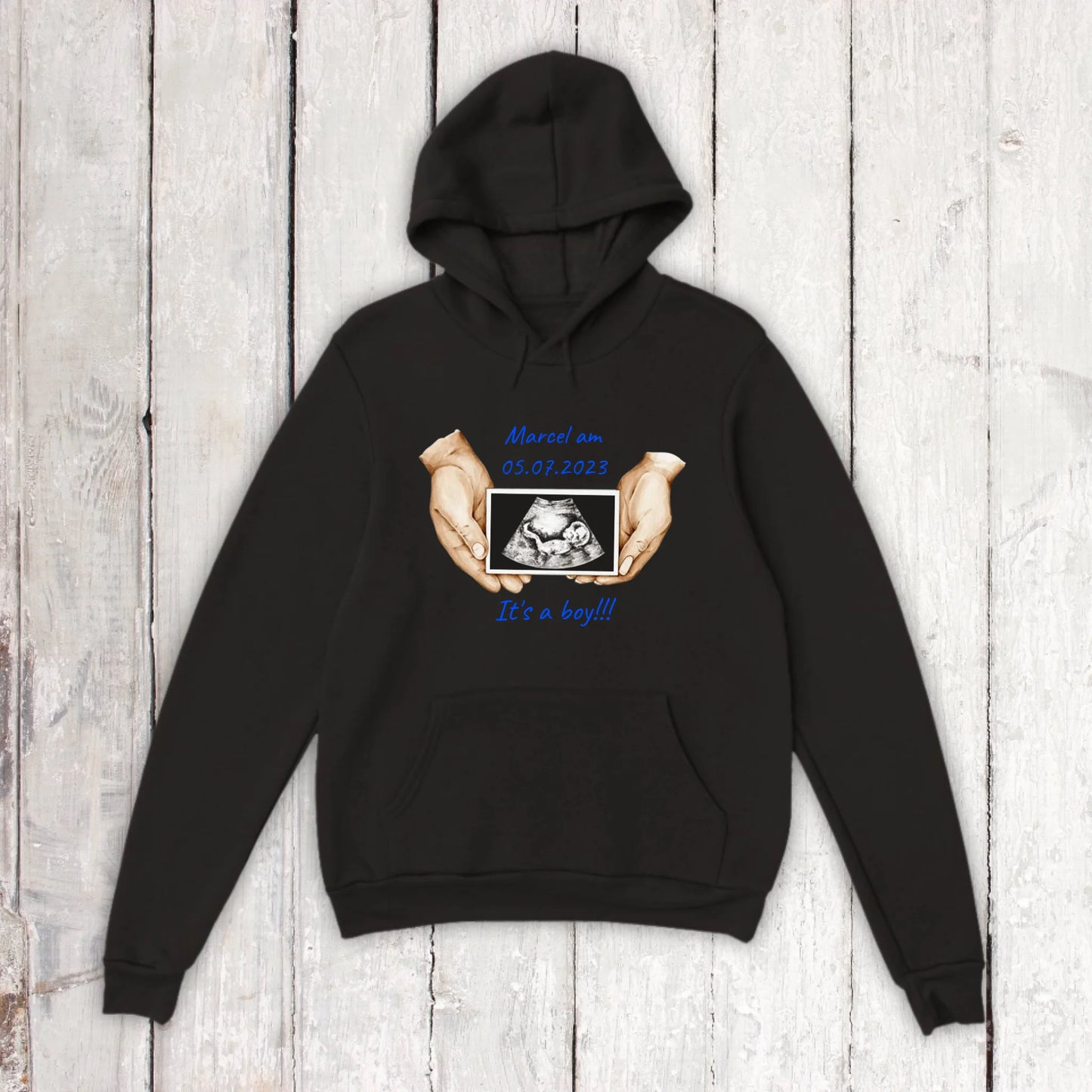 It's a boy or It's a girl - Individueller Hoodie | Personalize Palace