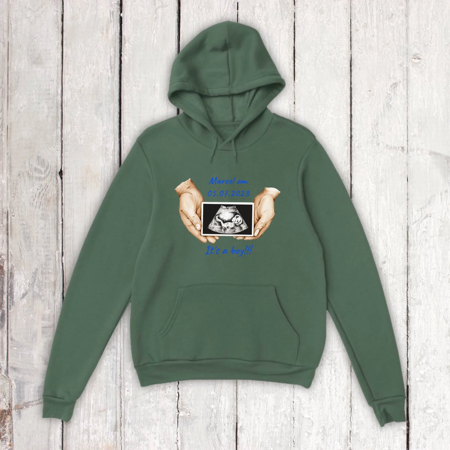 It's a boy or It's a girl - Individueller Hoodie | Personalize Palace
