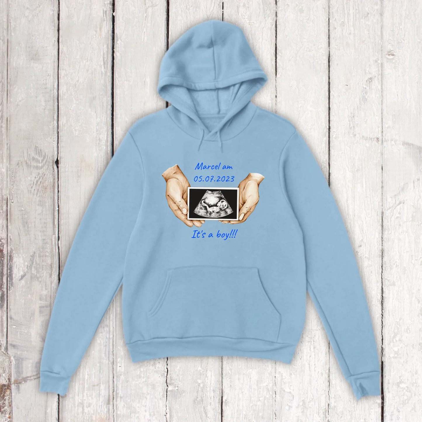 It's a boy or It's a girl - Individueller Hoodie | Personalize Palace