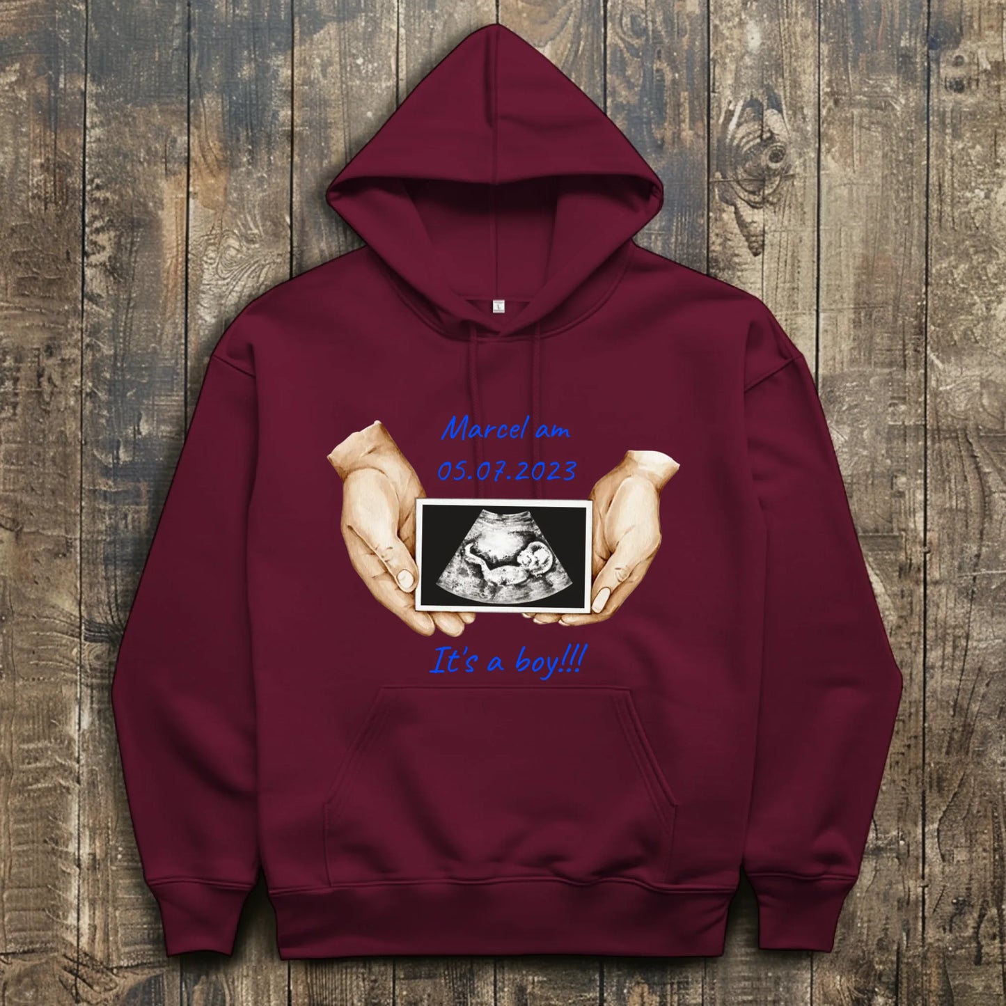 It's a boy or It's a girl - Individueller Hoodie | Personalize Palace