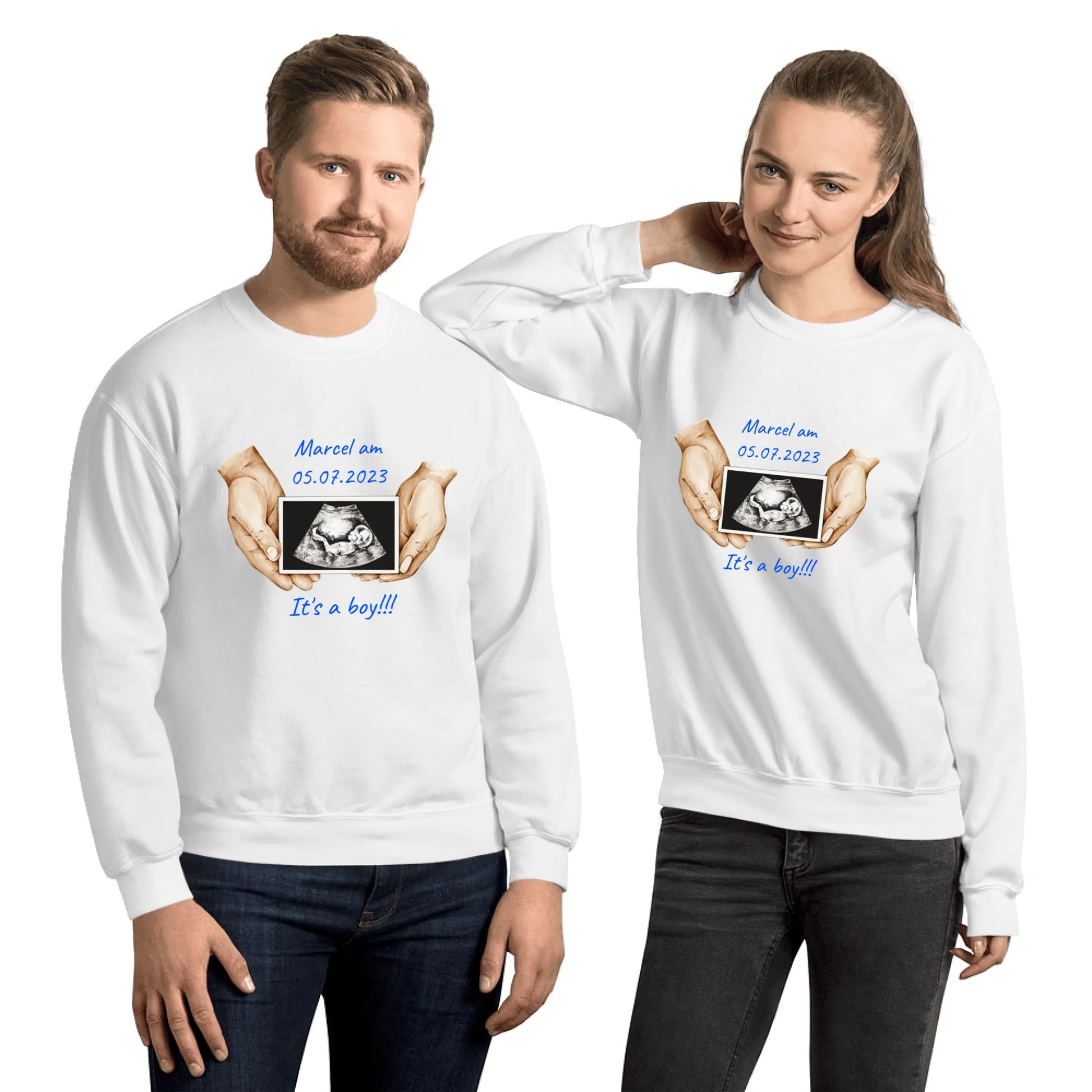 It's a boy or It's a girl - Individueller Hoodie | Personalize Palace