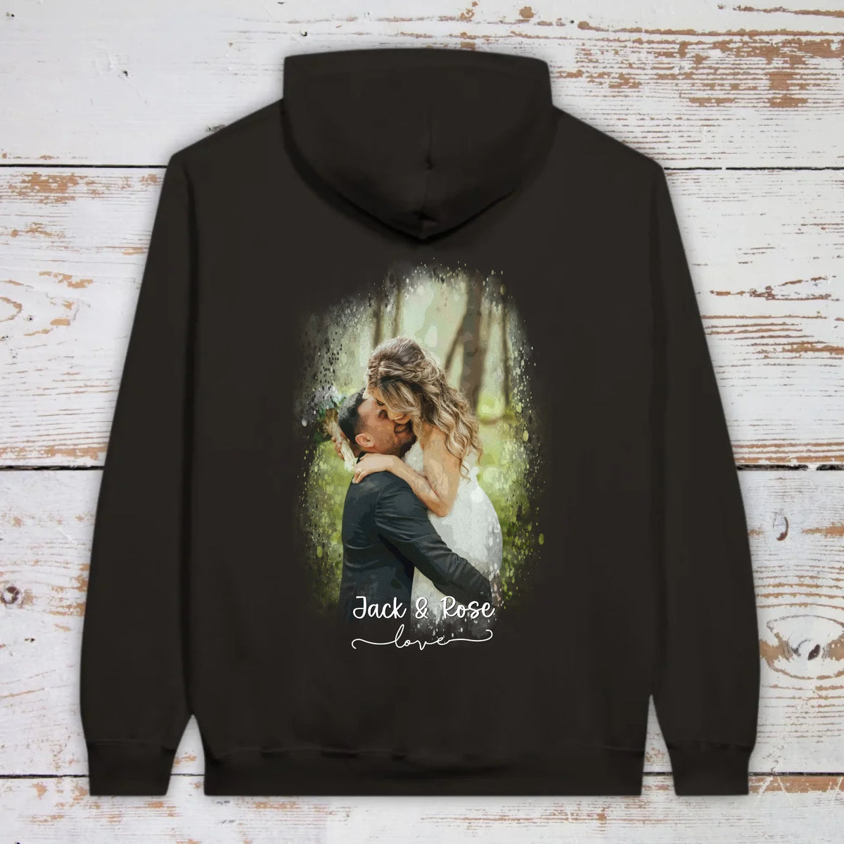 Foto in Wasserfarben/Aquarell - individuelles T-Shirt | Personalize Palace