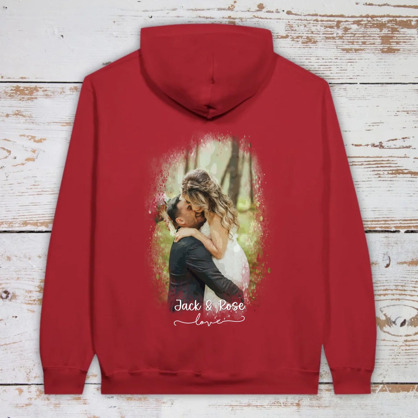 Foto in Wasserfarben/Aquarell - individuelles T-Shirt | Personalize Palace