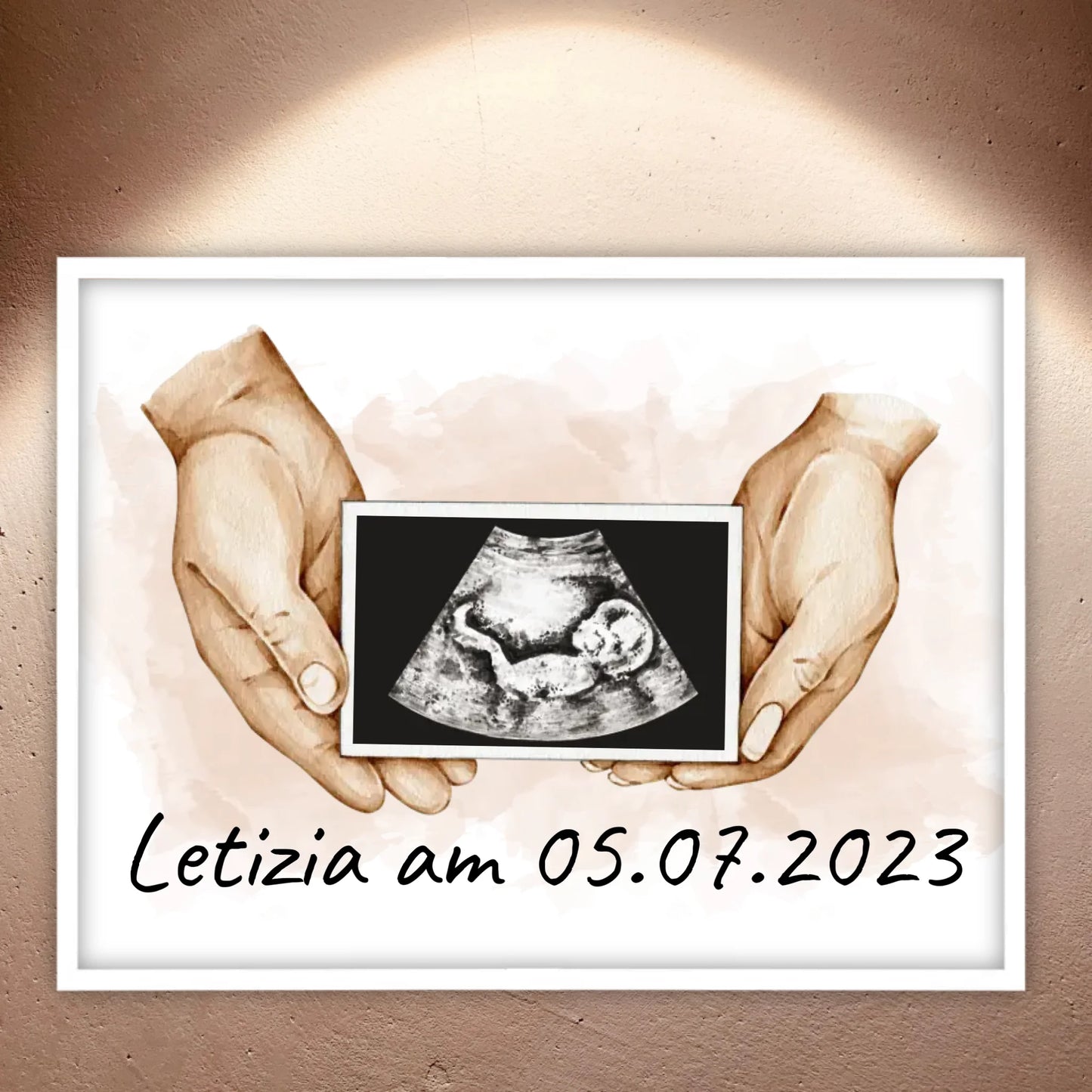 Your photo ultrasound image - Individual picture with gallery frame