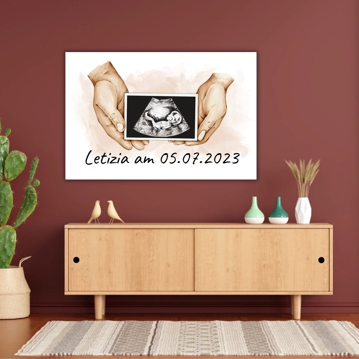 Your photo ultrasound image - Individual picture with gallery frame