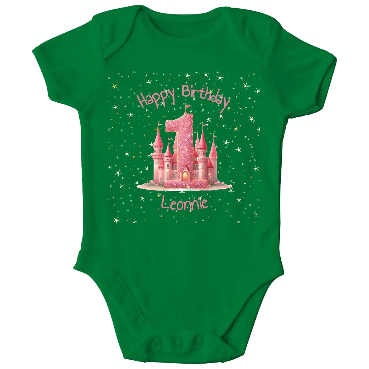 Personalisierter Bio Baby Strampler zum Geburtstag | Personalize Palace