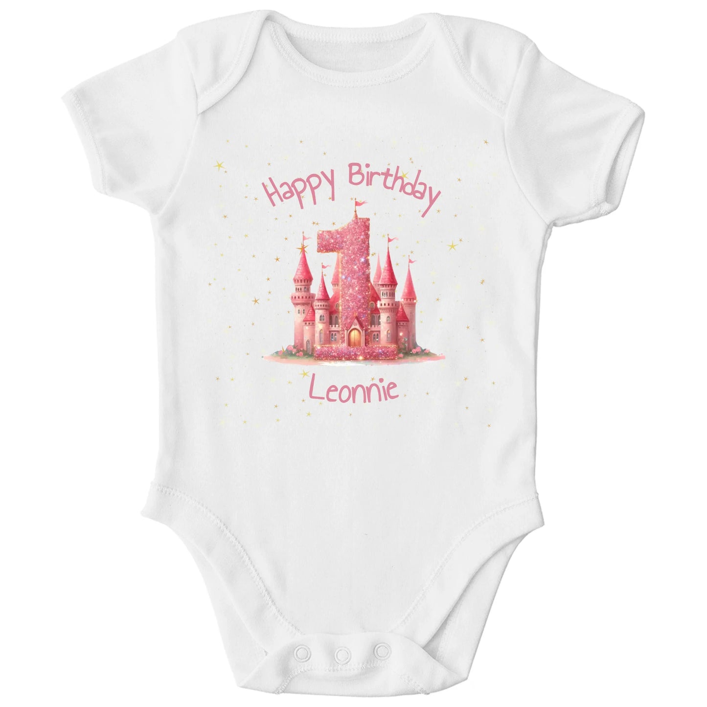 Personalisierter Bio Baby Strampler zum Geburtstag | Personalize Palace