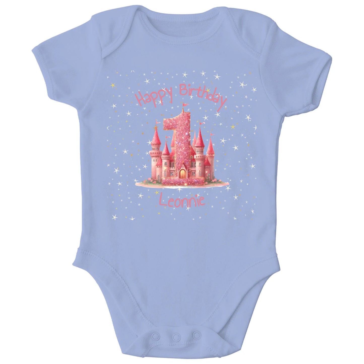 Personalisierter Bio Baby Strampler zum Geburtstag | Personalize Palace