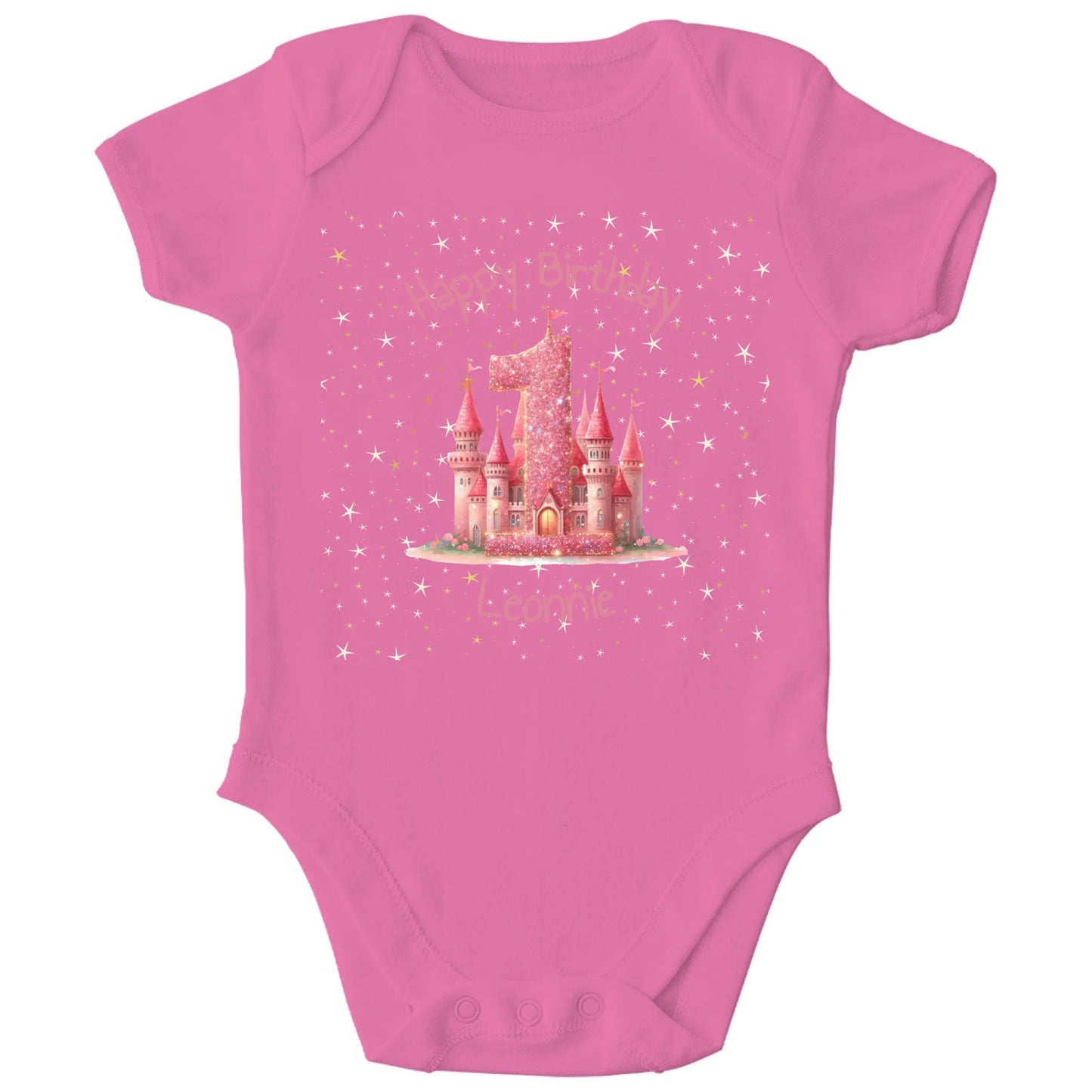 Personalisierter Bio Baby Strampler zum Geburtstag | Personalize Palace