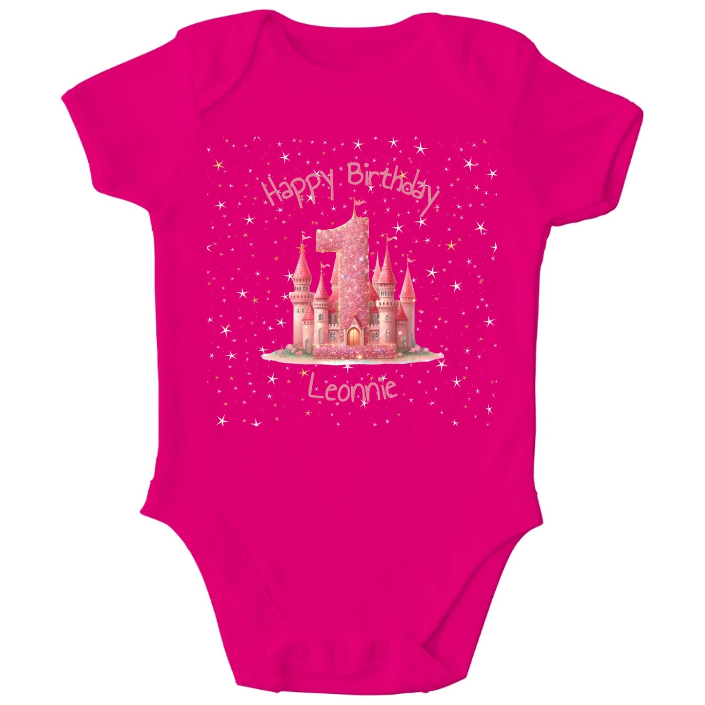 Personalisierter Bio Baby Strampler zum Geburtstag | Personalize Palace