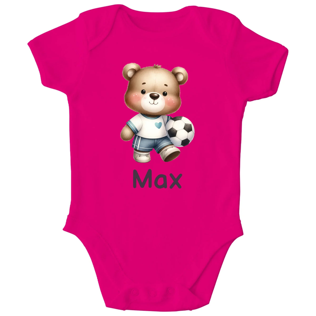 front_Fuchsia_Kinder Bio Body Strampler_Platzhalter_TIB_mockup