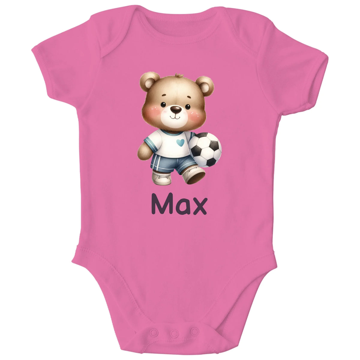 front_Bubble Gum Pink_Kinder Bio Body Strampler_Platzhalter_TIB_mockup