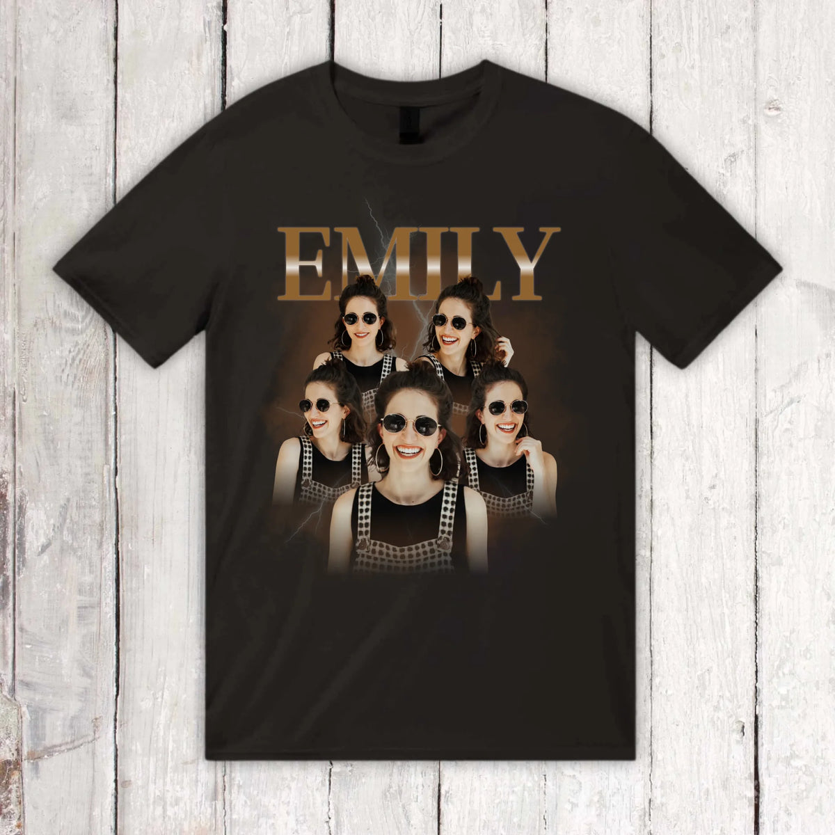 Dein Foto Shirt mit bis zu 5 Fotos - Individuelles T-Shirt | Personalize Palace