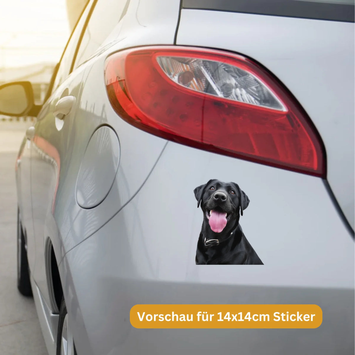 Spähendes Foto, Tier an Board (2) - Individueller Autoaufkleber | Personalize Palace