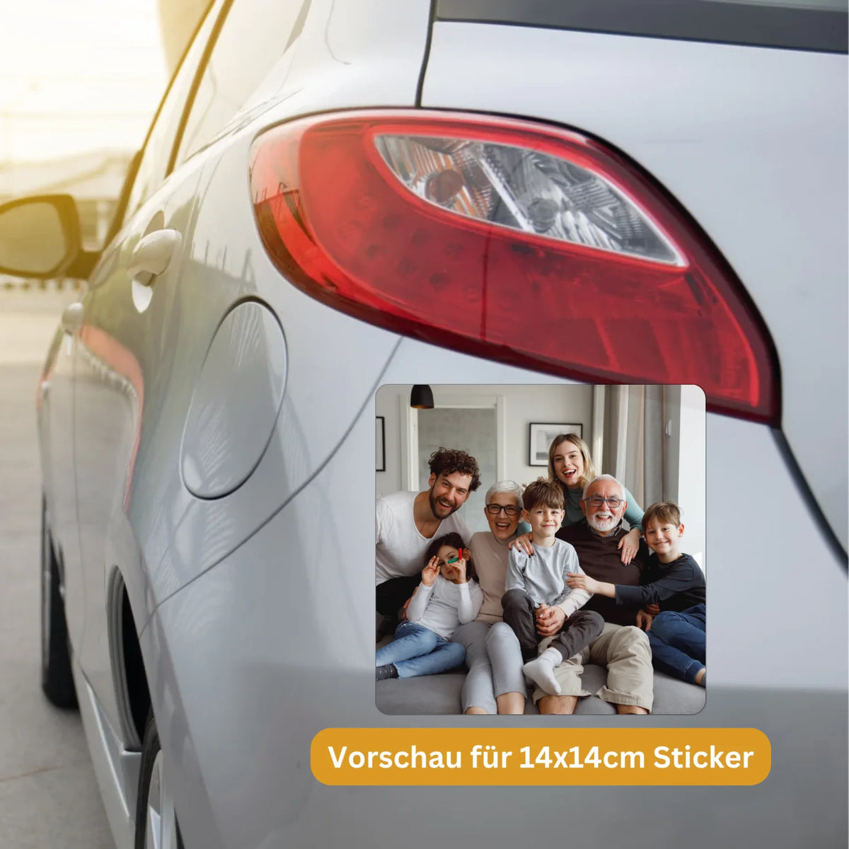 Herzschlag für Tiere Aufkleber - individueller Sticker oder Autoaufkleber | Personalize Palace