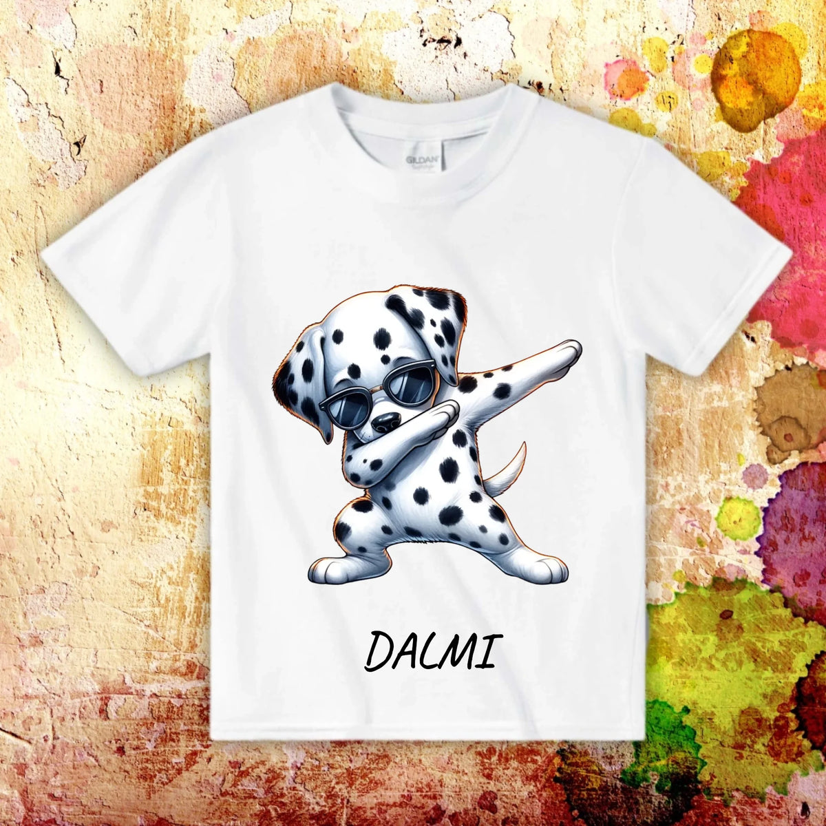 Dabbing Hund oder Katze - Individuelles Dabbing Kinder T-Shirt | Personalize Palace
